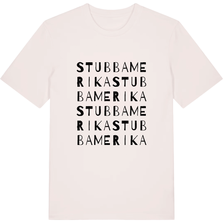 Stubbamerika ordlek t-shirt – t-shirt från PinShirt
