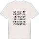 Stubbarphem ordlek t-shirt