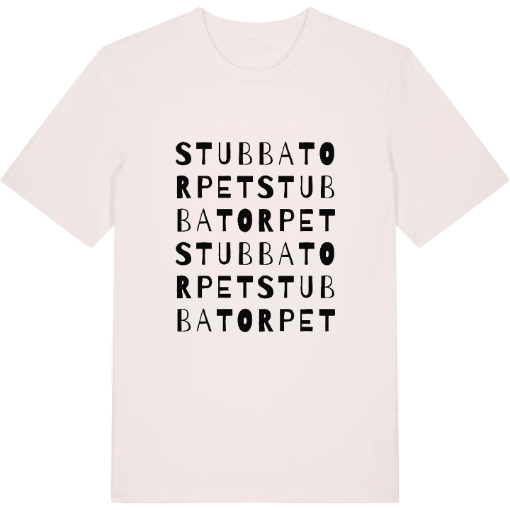 Stubbatorpet ordlek t-shirt – t-shirt från PinShirt