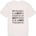 Stubbemålamon ordlek t-shirt