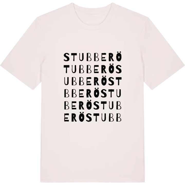 Stubberö ordlek t-shirt – t-shirt från PinShirt
