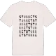 Stubbet ordlek t-shirt