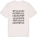 Stubbhemmet ordlek t-shirt
