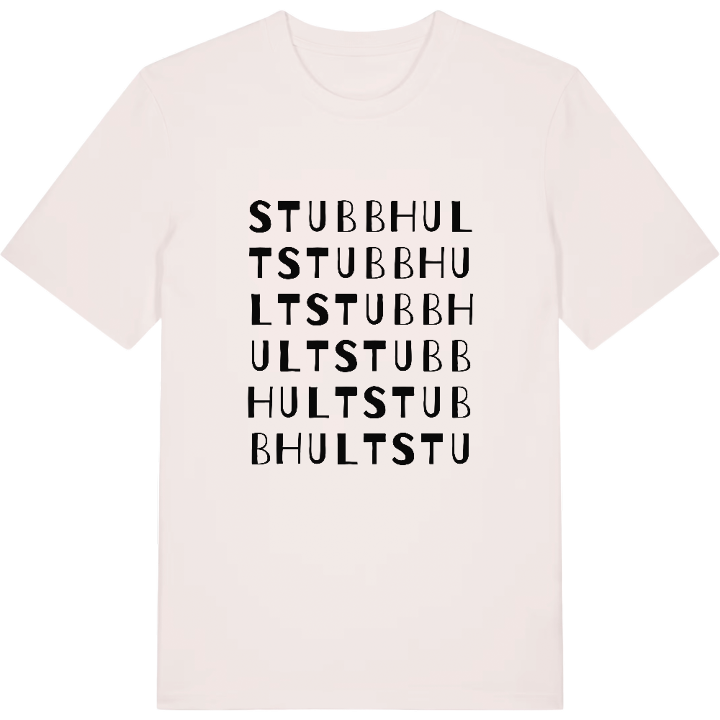 Stubbhult ordlek t-shirt – t-shirt från PinShirt