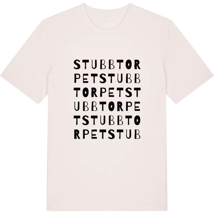 Stubbtorpet ordlek t-shirt – t-shirt från PinShirt