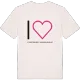 Jag älskar Studieförbundet Vuxenskolan Eksjö t-shirt stort tryck