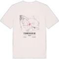 Studniska Dolne karta t-shirt