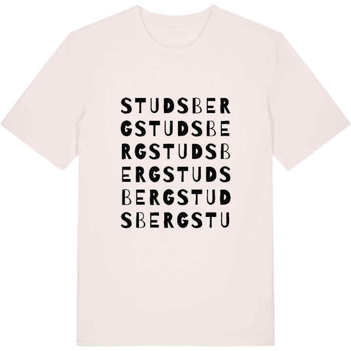 Studsberg ordlek t-shirt – t-shirt från PinShirt