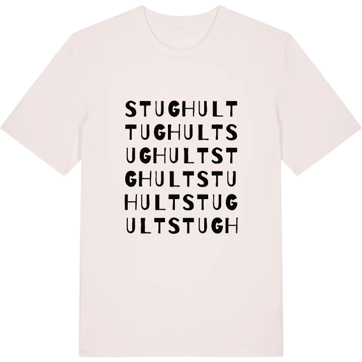 Stughult ordlek t-shirt – t-shirt från PinShirt