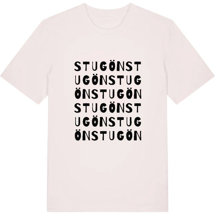 Stugön ordlek t-shirt – t-shirt från PinShirt