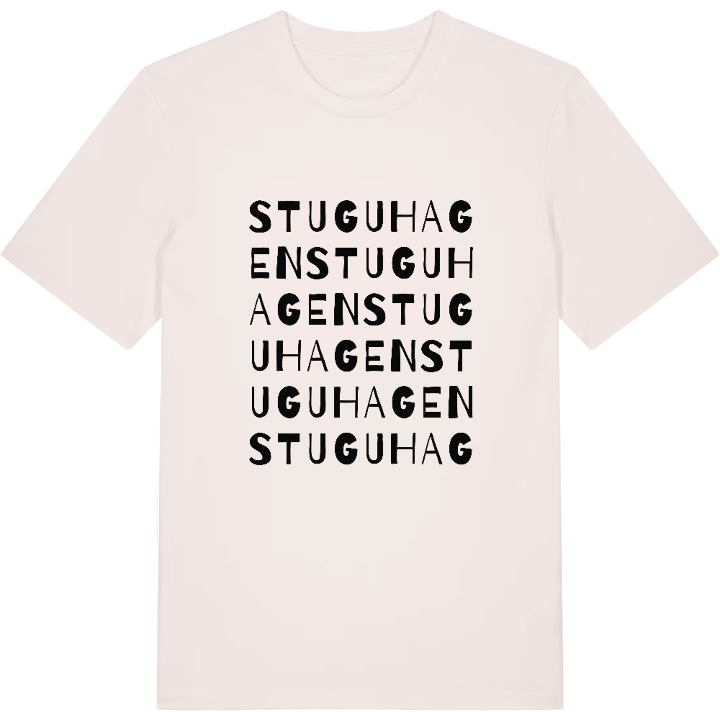 Stuguhagen ordlek t-shirt – t-shirt från PinShirt