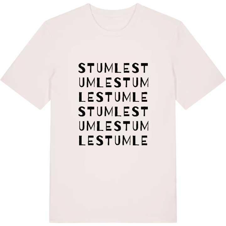Stumle ordlek t-shirt – t-shirt från PinShirt
