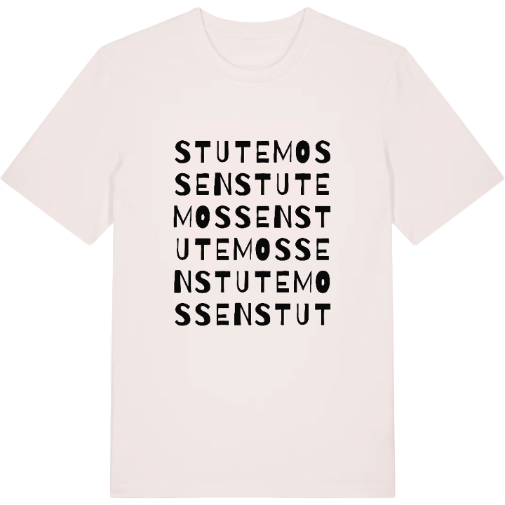 Stutemossen ordlek t-shirt – t-shirt från PinShirt