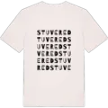 Stuvered ordlek t-shirt
