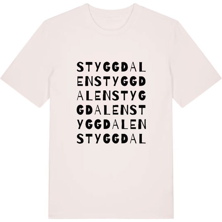 Styggdalen ordlek t-shirt – t-shirt från PinShirt