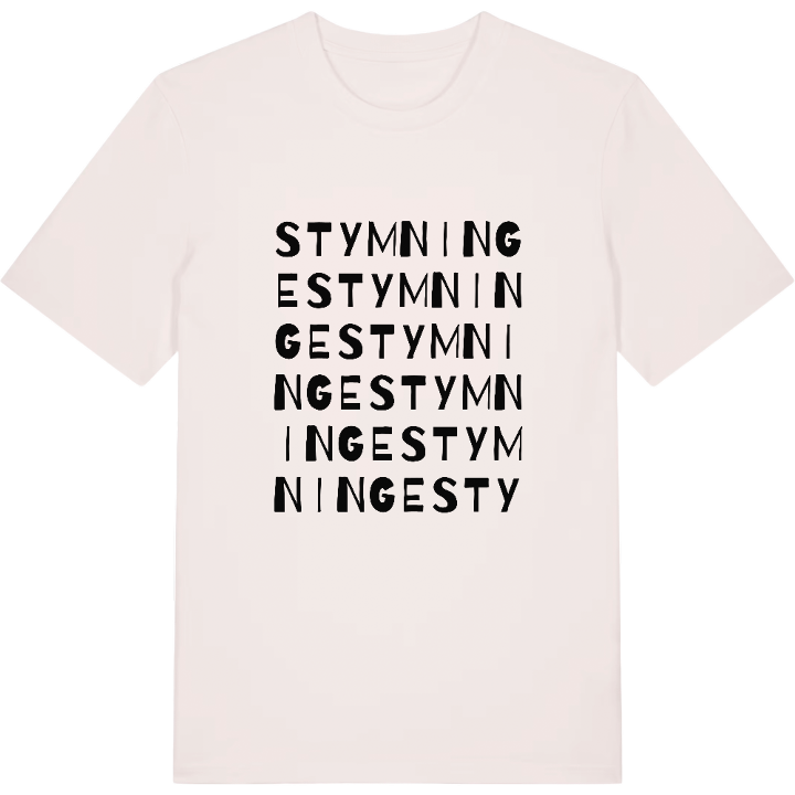 Stymninge ordlek t-shirt – t-shirt från PinShirt
