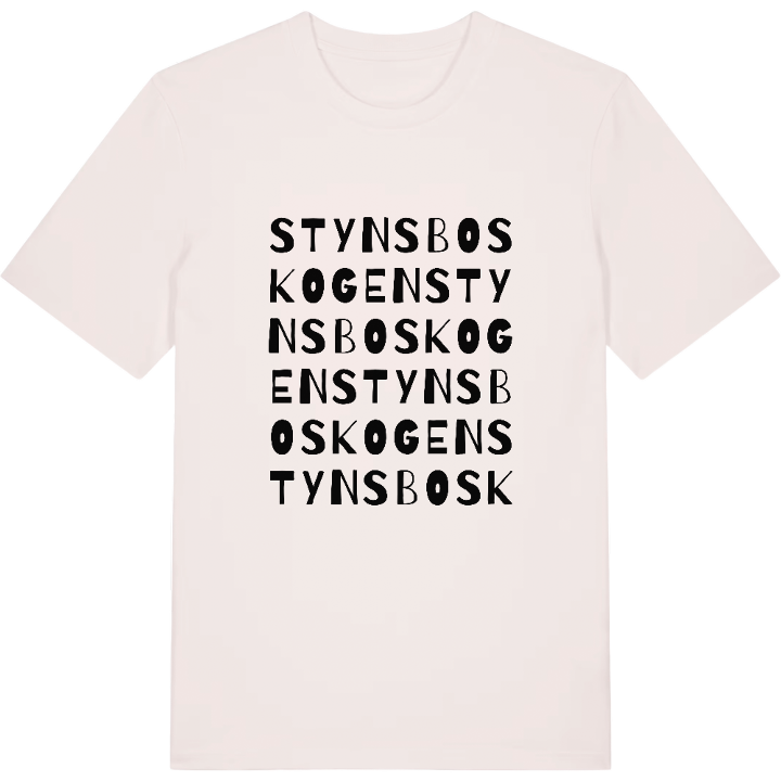 Stynsboskogen ordlek t-shirt – t-shirt från PinShirt