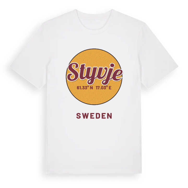 Styvje cirkel t-shirt – t-shirt från PinShirt