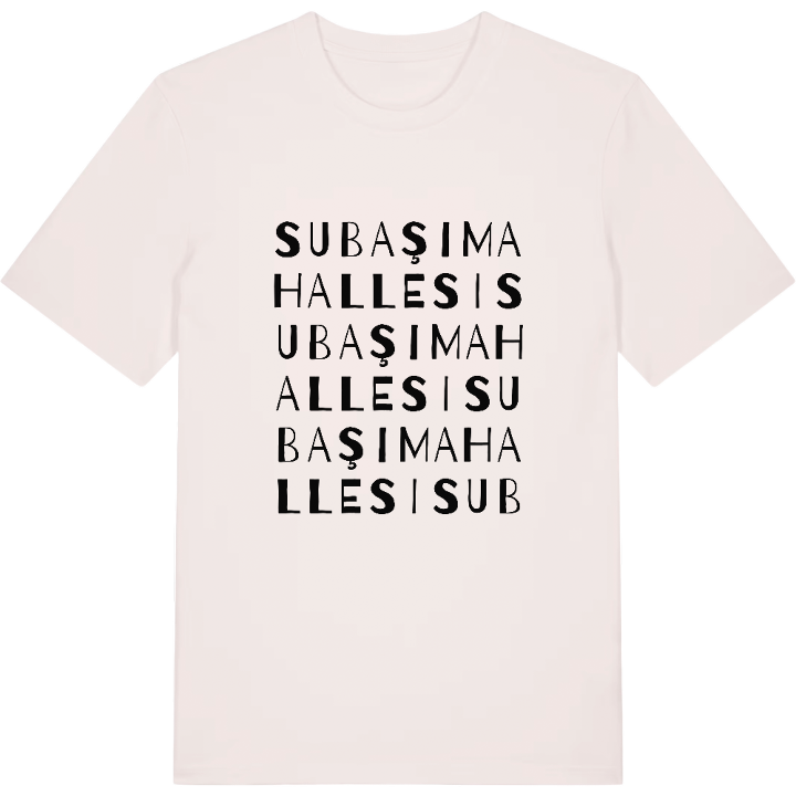 Subaşı Mahallesi ordlek t-shirt – t-shirt från PinShirt