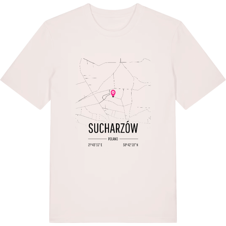 Sucharzów karta t-shirt – t-shirt från PinShirt
