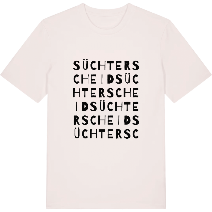 Süchterscheid ordlek t-shirt – t-shirt från PinShirt