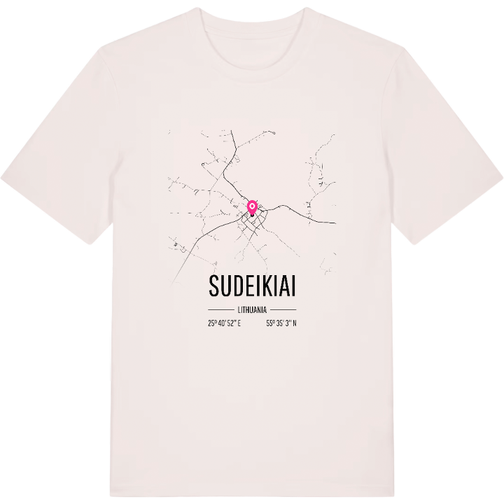 Sudeikiai karta t-shirt – t-shirt från PinShirt