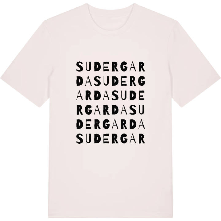 Sudergarda ordlek t-shirt – t-shirt från PinShirt