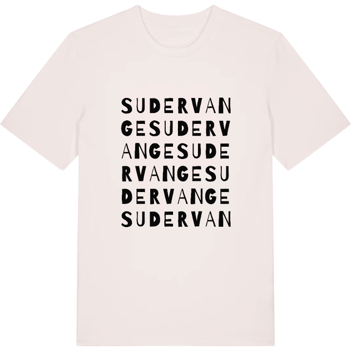 Sudervange ordlek t-shirt – t-shirt från PinShirt