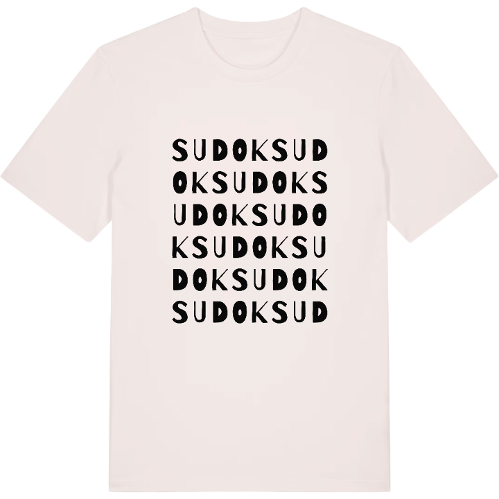 Sudok ordlek t-shirt – t-shirt från PinShirt