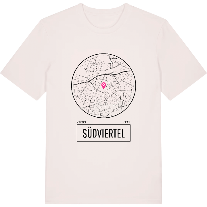 Südviertel t-shirt – t-shirt från PinShirt