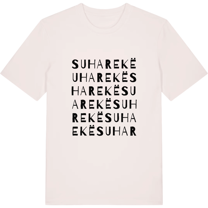 Suharekë ordlek t-shirt – t-shirt från PinShirt