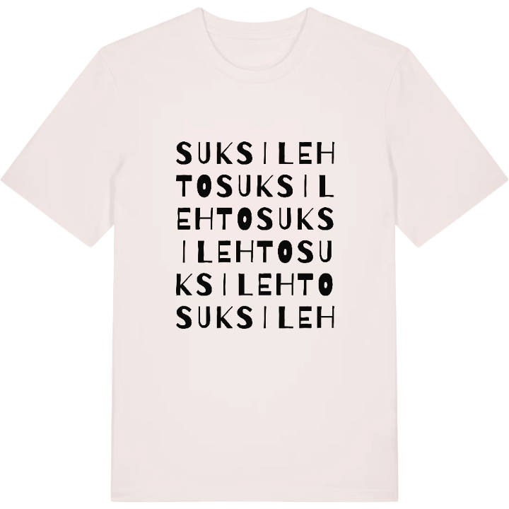 Suksilehto ordlek t-shirt – t-shirt från PinShirt