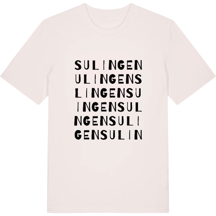 Sulingen ordlek t-shirt – t-shirt från PinShirt
