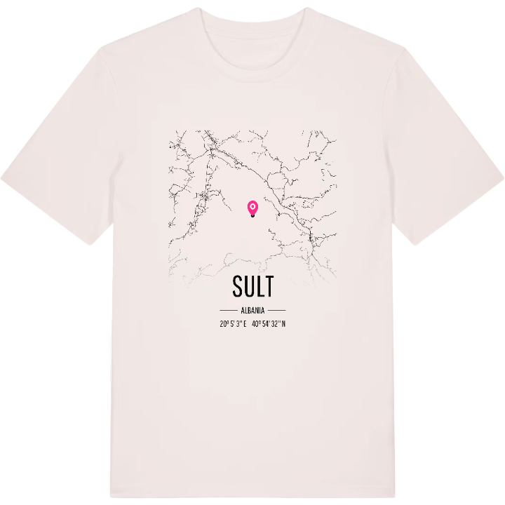 Sult karta t-shirt – t-shirt från PinShirt