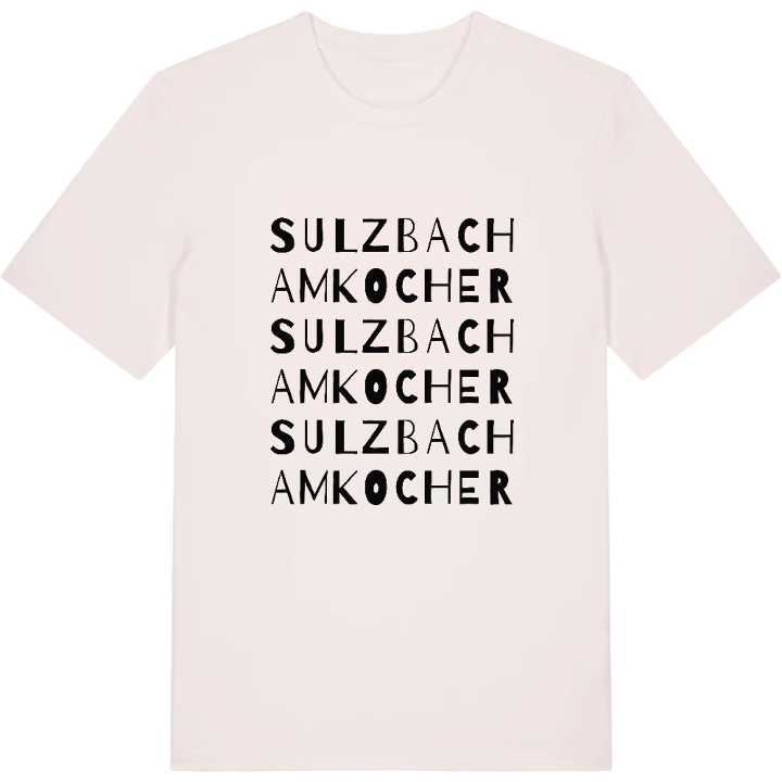 Sulzbach am Kocher ordlek t-shirt – t-shirt från PinShirt