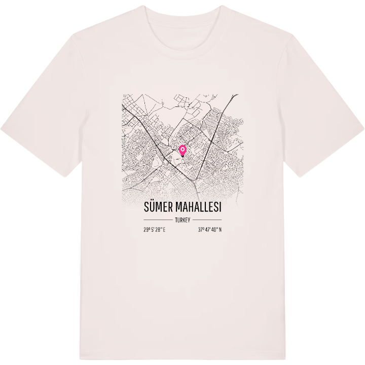 Sümer Mahallesi karta t-shirt – t-shirt från PinShirt