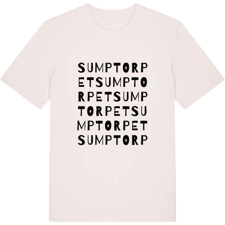 Sumptorpet ordlek t-shirt – t-shirt från PinShirt