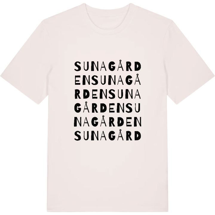 Sunagården ordlek t-shirt – t-shirt från PinShirt