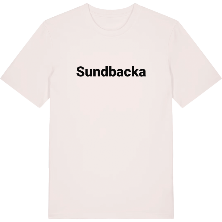 Sundbacka fetstil t-shirt – t-shirt från PinShirt
