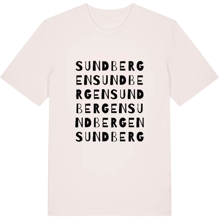 Sundbergen ordlek t-shirt – t-shirt från PinShirt