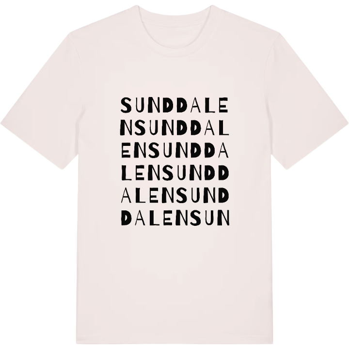 Sunddalen ordlek t-shirt – t-shirt från PinShirt