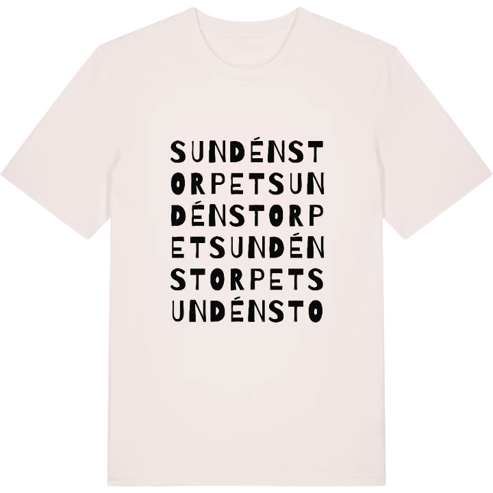 Sundénstorpet ordlek t-shirt – t-shirt från PinShirt