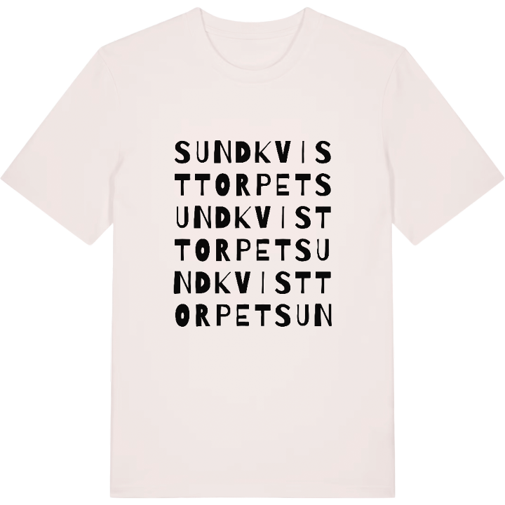 Sundkvisttorpet ordlek t-shirt – t-shirt från PinShirt