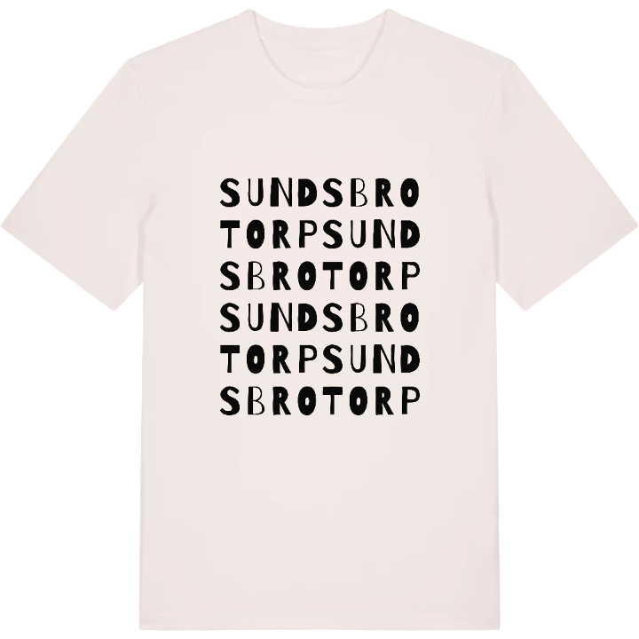 Sundsbrotorp ordlek t-shirt – t-shirt från PinShirt