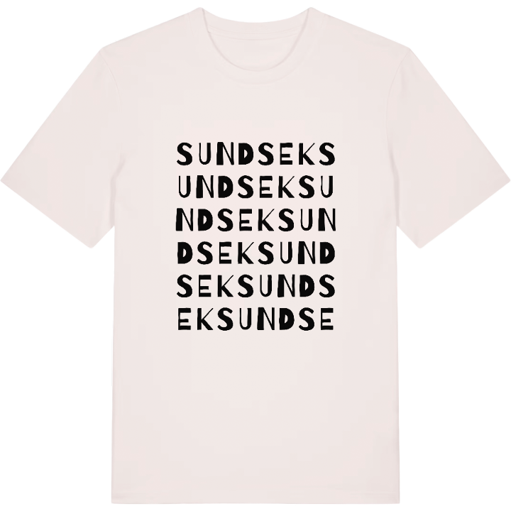 Sundsek ordlek t-shirt – t-shirt från PinShirt