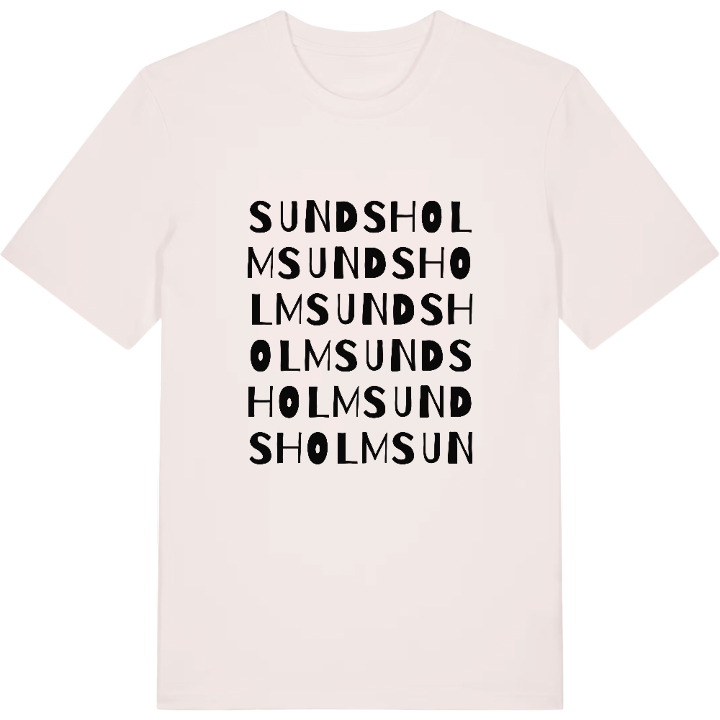 Sundsholm ordlek t-shirt – t-shirt från PinShirt