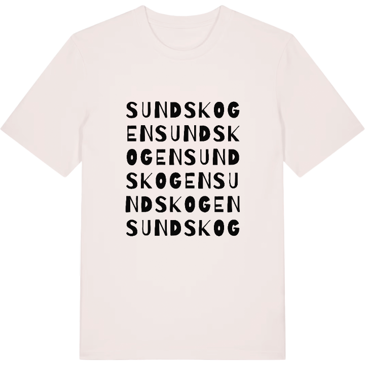 Sundskogen ordlek t-shirt – t-shirt från PinShirt