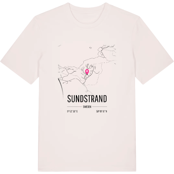 Sundstrand karta t-shirt – t-shirt från PinShirt