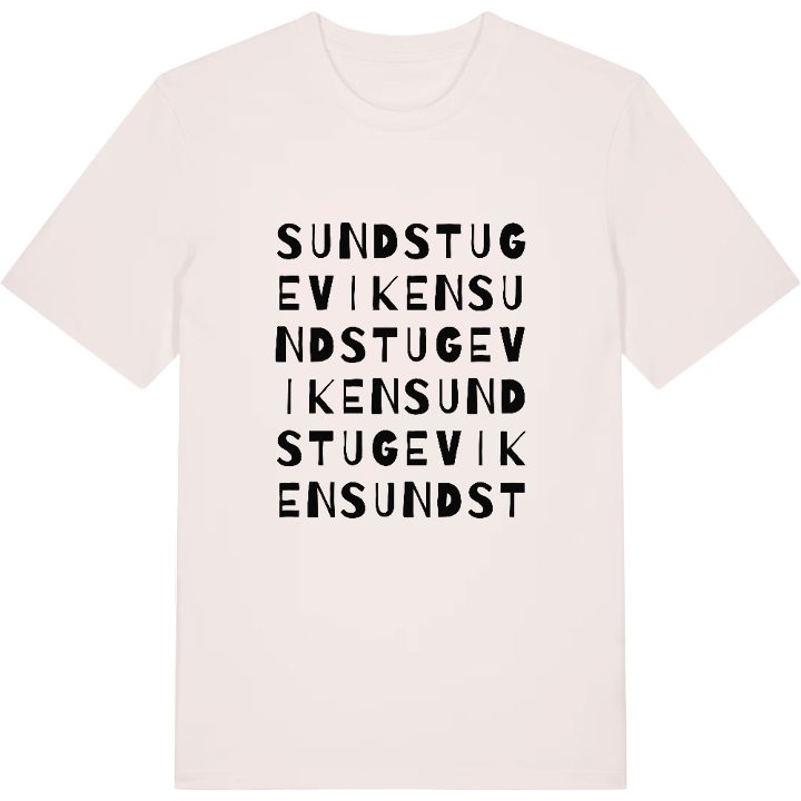 Sundstugeviken ordlek t-shirt – t-shirt från PinShirt