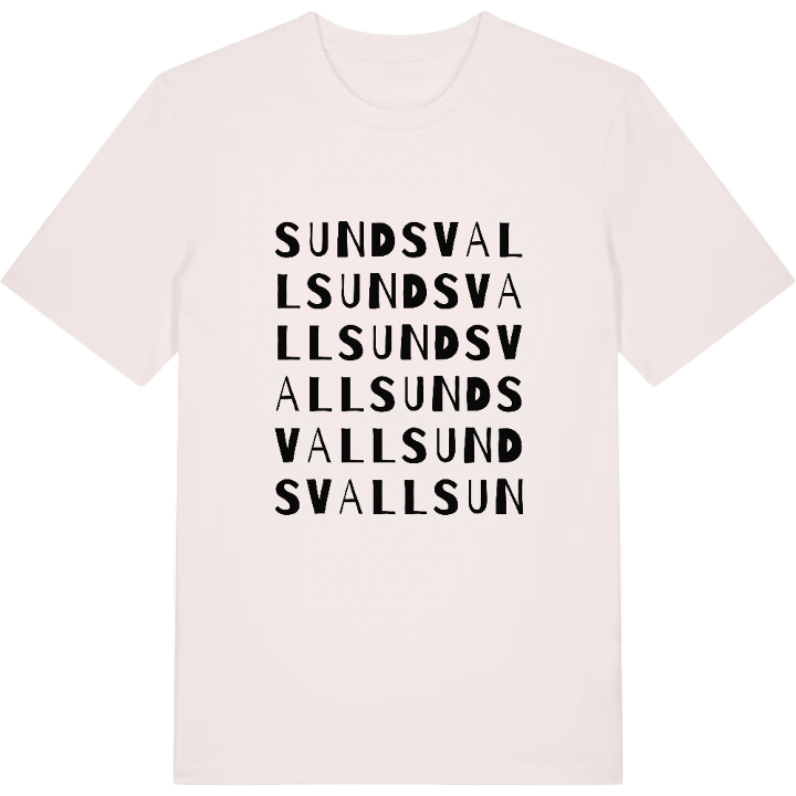 Sundsvall ordlek t-shirt – t-shirt från PinShirt